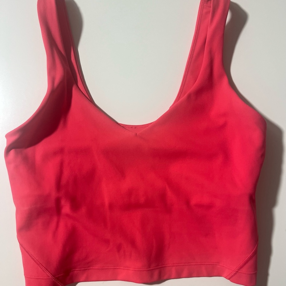 Lululemon align tank lipgloss pink